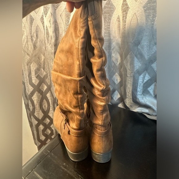 Unr8ed Women’s Brown Zippered Dylan Boots Size 8.5 M - Picture 6 of 14